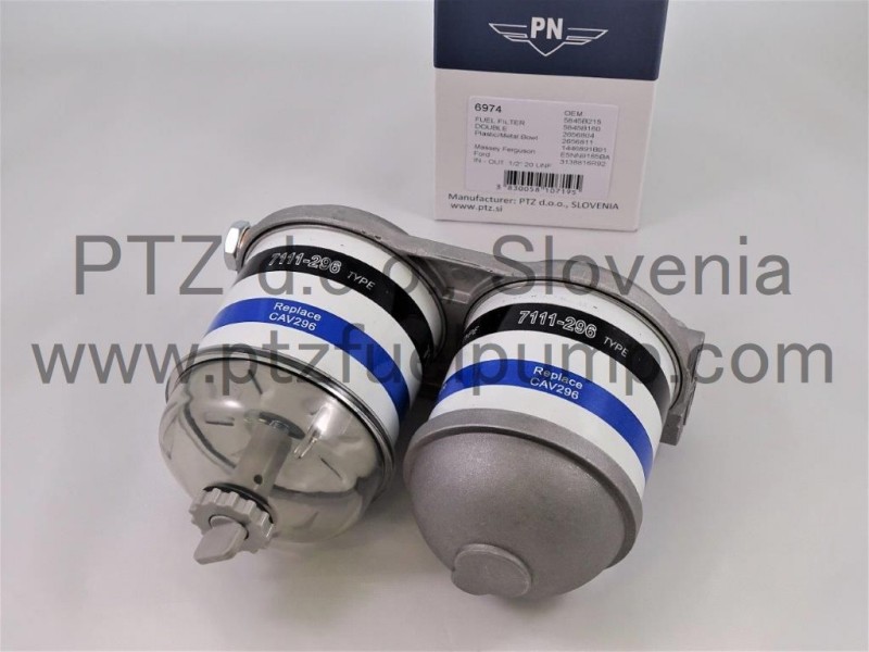 Filtre à carburant Massey Ferguson, Ford - PN 6974