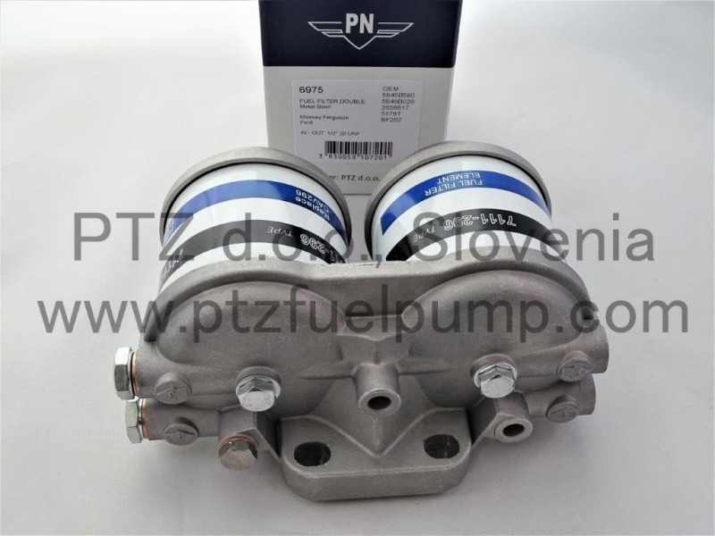 Filtre à carburant Massey Ferguson, Ford - PN 6975