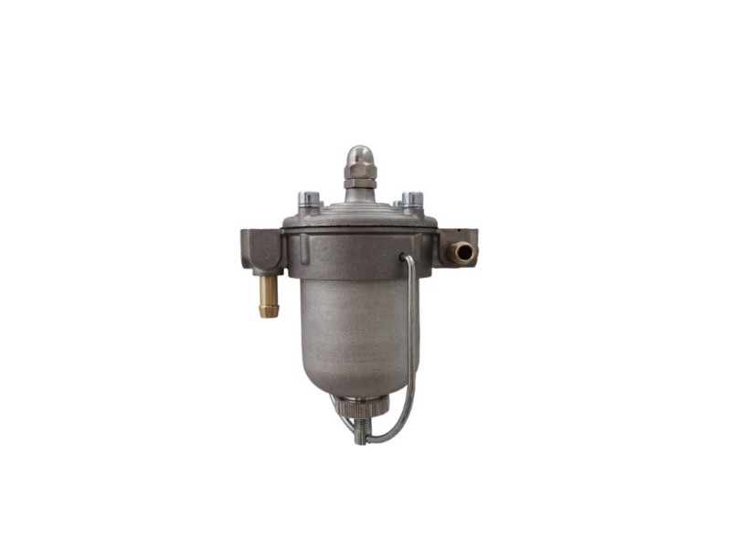 Filtre PTZ 67 mm avec bol en alliage - Régulateur de pression de carburant - Raccords 8 mm - Réf. 8113