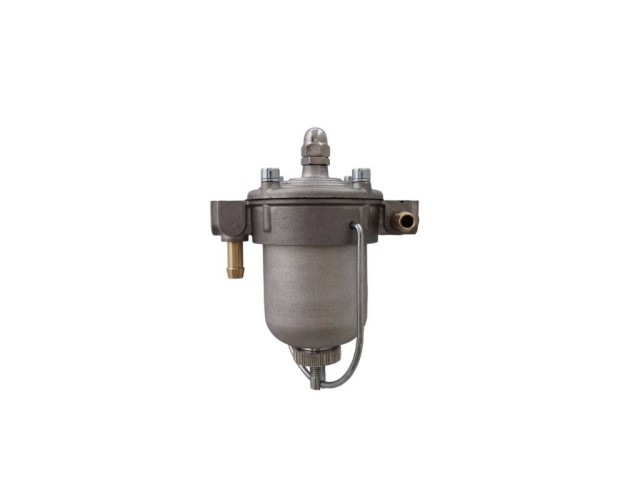 Filtre PTZ 67 mm avec bol en alliage - Régulateur de pression de carburant - Raccords 8 mm - Réf. 8113